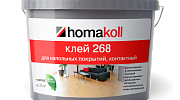 Клей Homakoll 268 (5 кг) для гибких напольных покрытий, морозостойкий